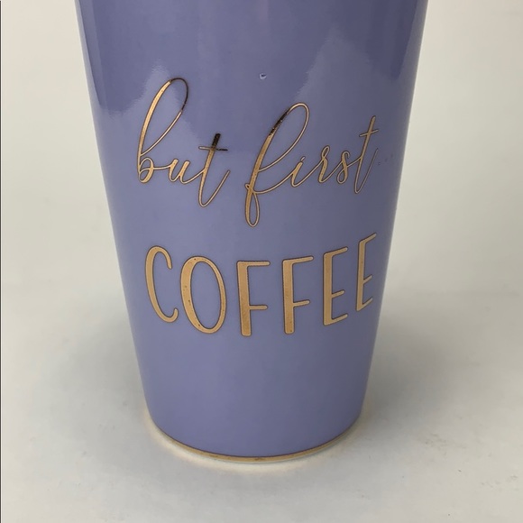 But First Coffee Travel Mug - Picture 2 of 6